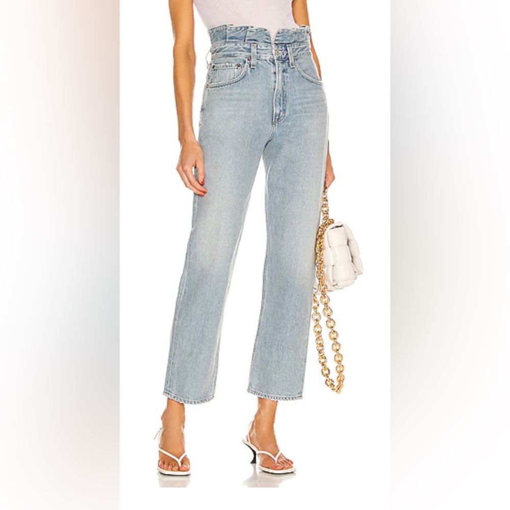 Lettuce Waistband Reworked High Rise Fitted 90s